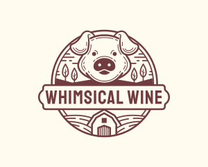 Livestock Pig Farm logo design