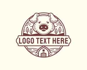Tempo - Livestock Pig Farm logo design