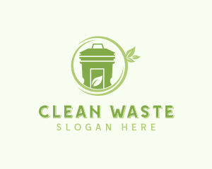 Eco Garbage Can logo design