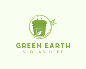 Eco Garbage Can logo design