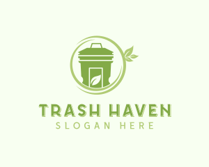 Eco Garbage Can logo design