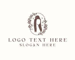 Mystic Hair Braid Woman Logo