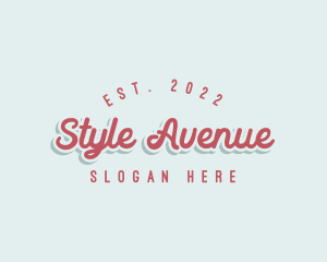 Retro Chic Style logo design