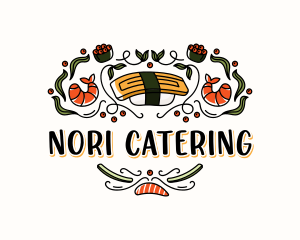 Sushi Culinary Restaurant logo design