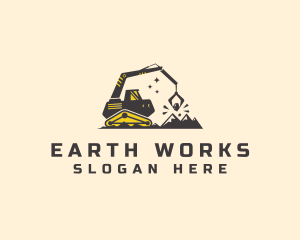 Industrial Quarry Excavator logo