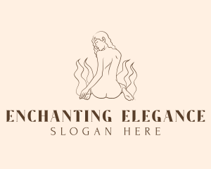 Elegant Wellness Female logo design