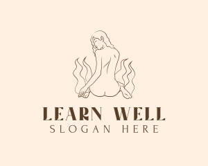 Elegant Wellness Female logo design