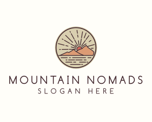 Island Mountain Camping  logo design