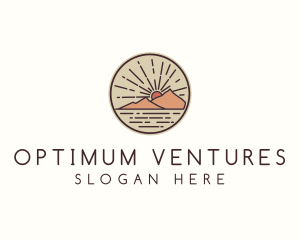 Island Mountain Camping  logo design