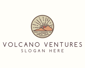 Island Mountain Camping  logo design