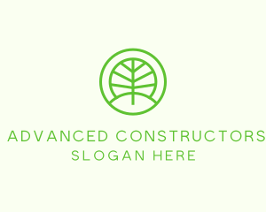 Green Eco Forest logo design