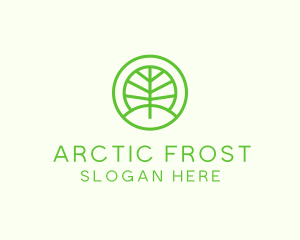 Green Eco Forest logo design