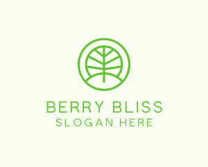 Green Eco Forest logo design