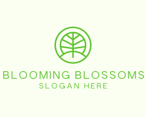 Green Eco Forest logo design