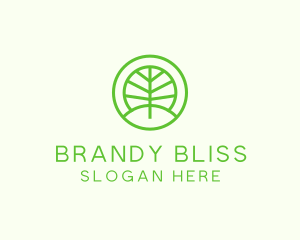 Green Eco Forest logo design