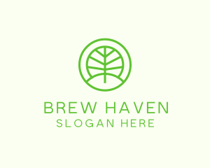 Green Eco Forest logo design