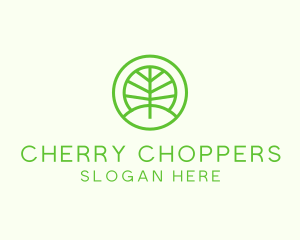 Green Eco Forest logo design