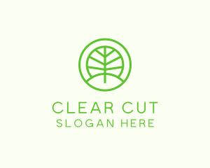 Green Eco Forest logo design