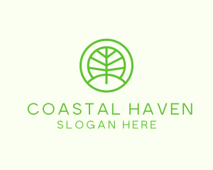 Green Eco Forest logo design