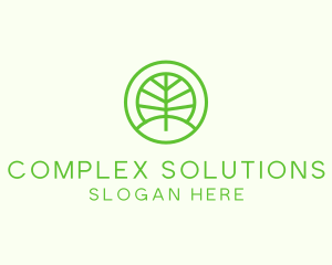 Green Eco Forest logo design