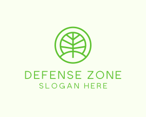 Green Eco Forest logo design