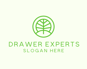 Green Eco Forest logo design