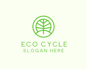 Green Eco Forest logo design