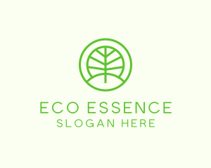 Green Eco Forest logo design