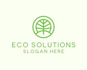 Green Eco Forest logo design