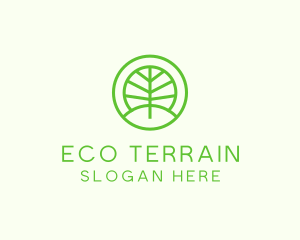 Green Eco Forest logo design