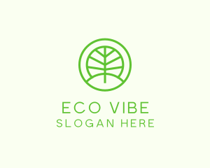 Green Eco Forest logo design