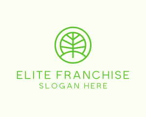 Green Eco Forest logo design