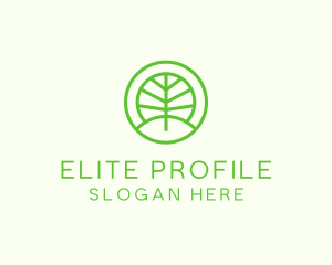 Green Eco Forest logo design