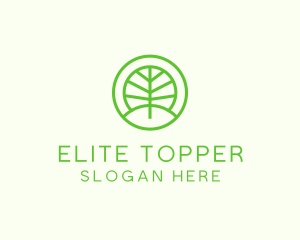 Green Eco Forest logo design