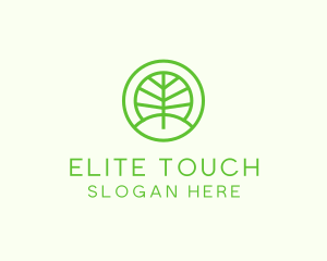 Green Eco Forest logo design