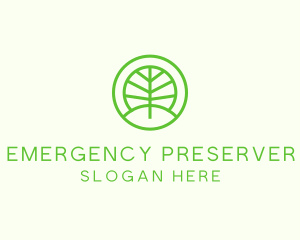 Green Eco Forest logo design