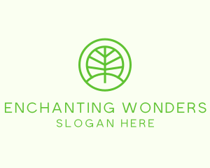 Green Eco Forest logo design