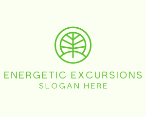 Green Eco Forest logo design