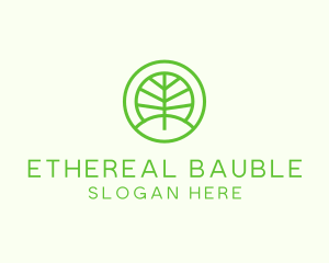 Green Eco Forest logo design