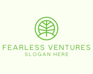 Green Eco Forest logo design