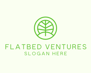 Green Eco Forest logo design