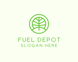 Green Eco Forest logo design