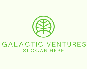 Green Eco Forest logo design