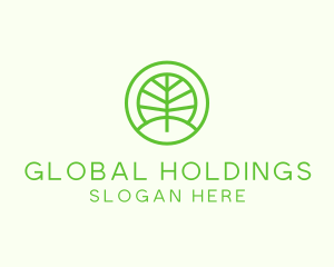 Green Eco Forest logo design