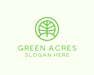 Green Eco Forest logo design