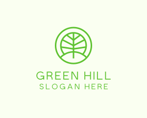 Green Eco Forest logo design