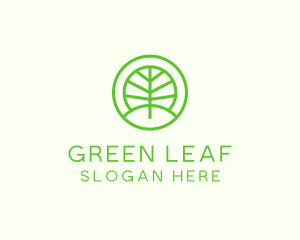 Green Eco Forest logo design