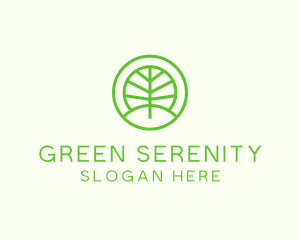 Green Eco Forest logo design