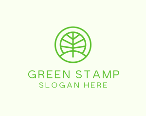 Green Eco Forest logo design