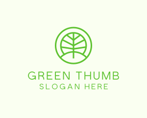 Green Eco Forest logo design